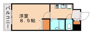 白木原駅 徒歩3分 5階の物件間取画像